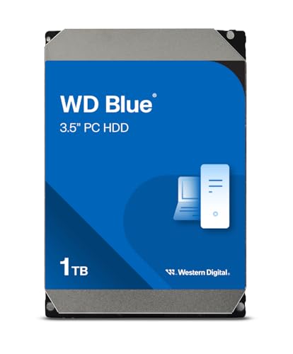 WD Blue 1TB Interne Festplatte (8,9 cm (3,5 Zoll)), SATA 6 Gb/s BULK WD10EZEX