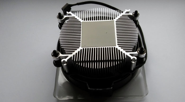 Ryzen CPU-Kühler von unten